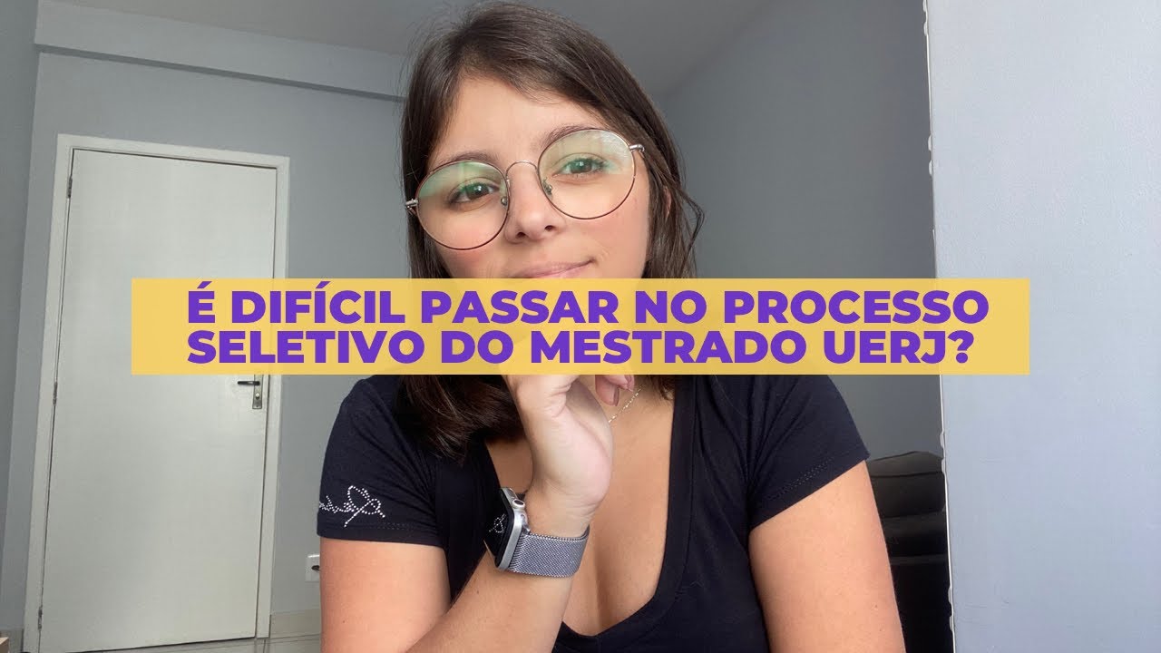 É difícil passar no processo seletivo do mestrado UERJ?