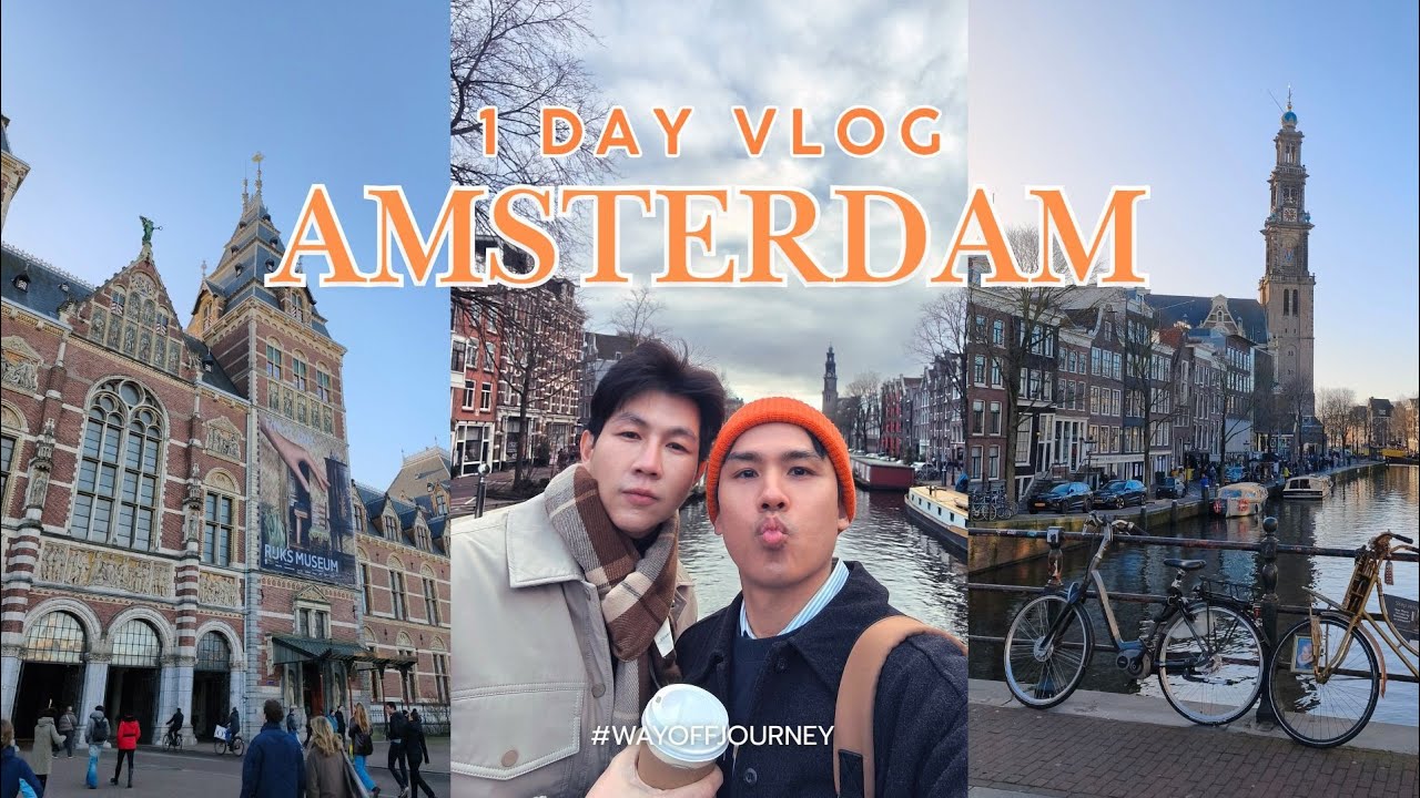 Vlog One day in Amsterdam