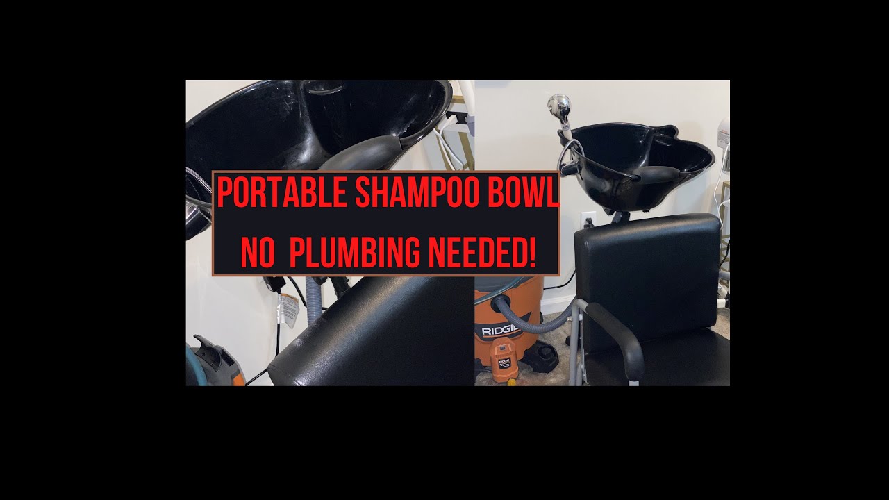 THE BEST PORTABLE SHAMPOO BOWL FOR YOUR IN HOME SALON!!!