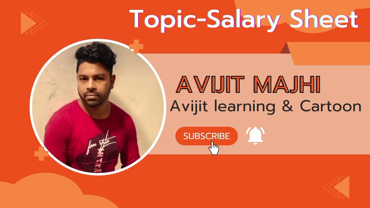 How to create salary sheet using the excel  एक्सेल का इस्तेमाल करके सैलरी शीट कैसे बनाएं