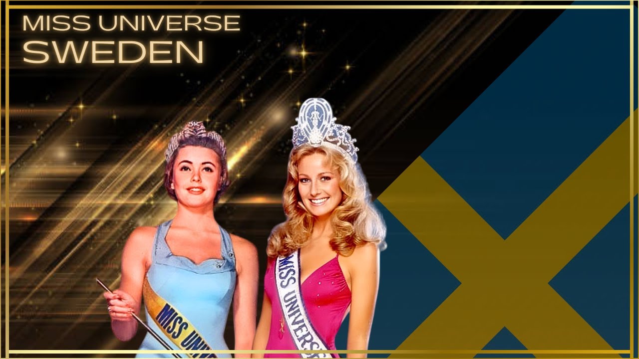 EVERY PLACEMENT 1952-2024 | Miss Universe Sweden