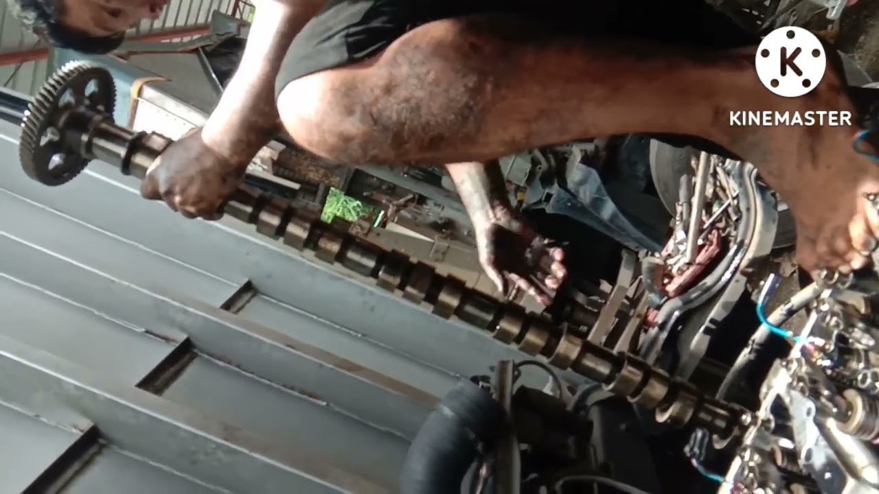 6M70 top overhaul Engine overheating Replace head gasket/Liner#6