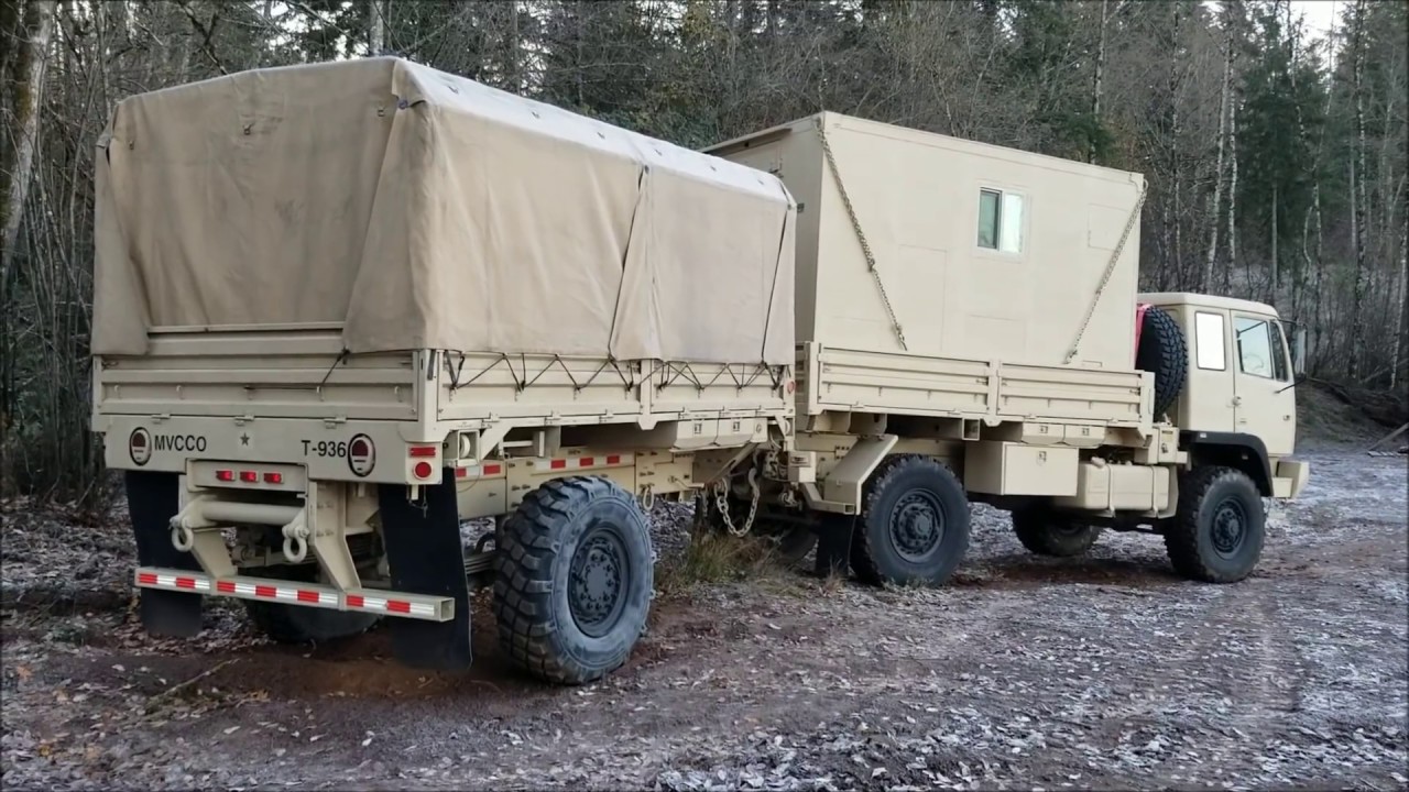 Abel LMTV build part 54 (M1082 trailer rescue mission)