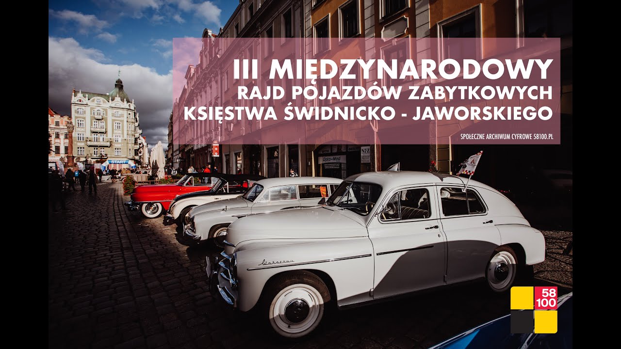 Świdnica III Międzynarodowy Rajd Pojazdów Zabytkowych Księstwa Świdnicko - Jaworskiego 58100pl