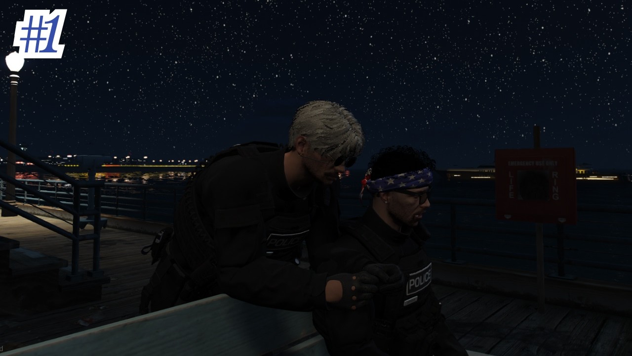 Daimon Carrington fais ses premiers pas en tant qu’officier 1 (Flashback FA/gta rp)