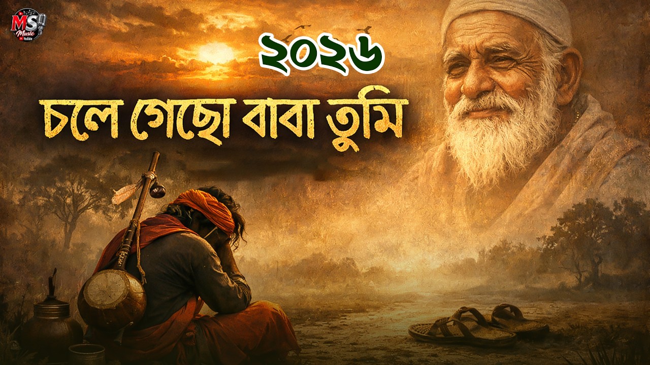 চলে গেছো বাবা তুমি | Bangla Folk Song | হৃদয় ছোঁয়া ফোক গান | Best Bangla Folk Song 2026 | MS Music