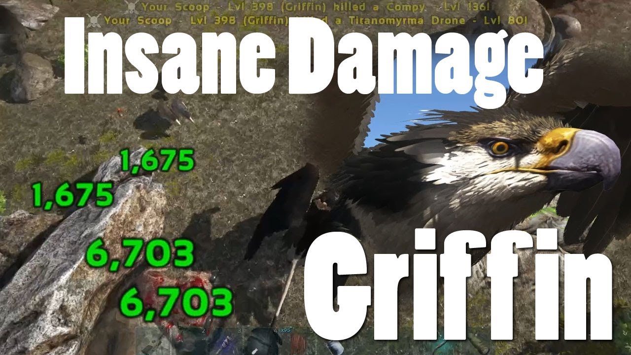 Ark Survival Evolved: Griffin how to do insane damage