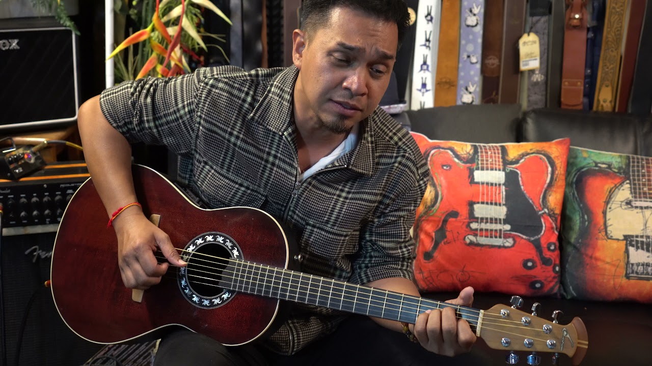 Ovation Custom Shop P777 Parlor Guitar, The Only One Ever Made.