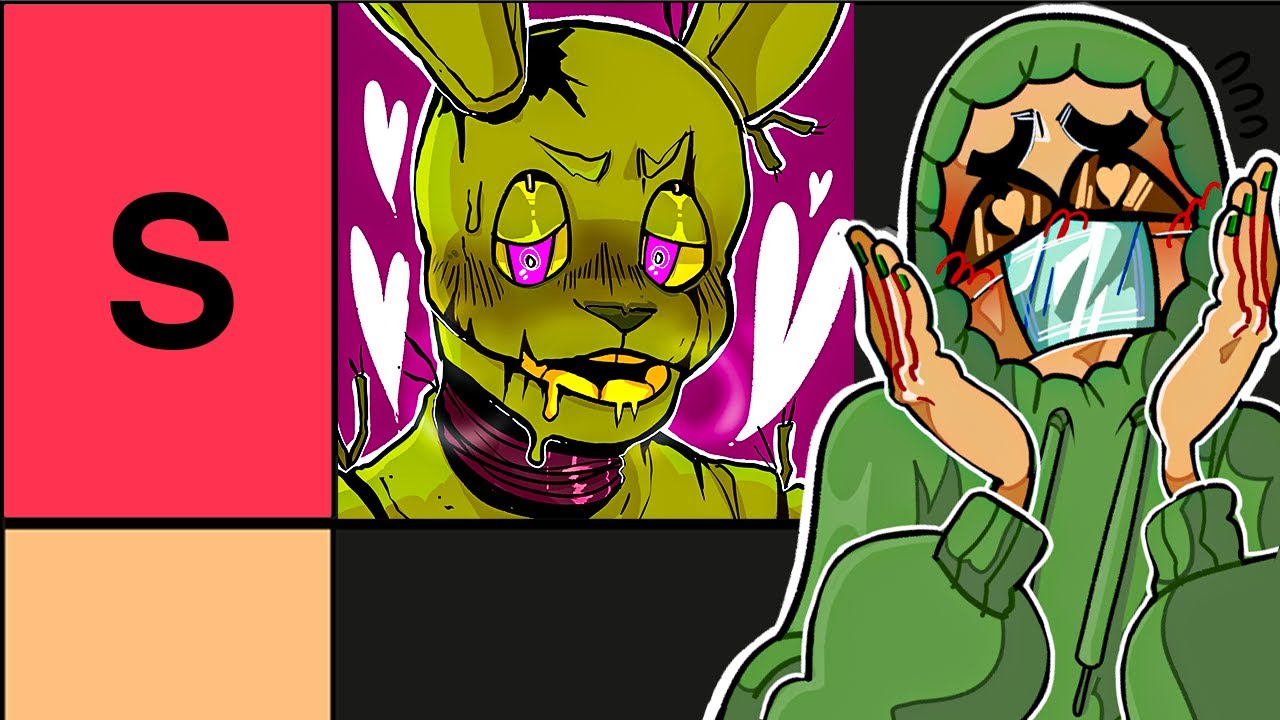 Ranking the HOTTEST Fnaf characters