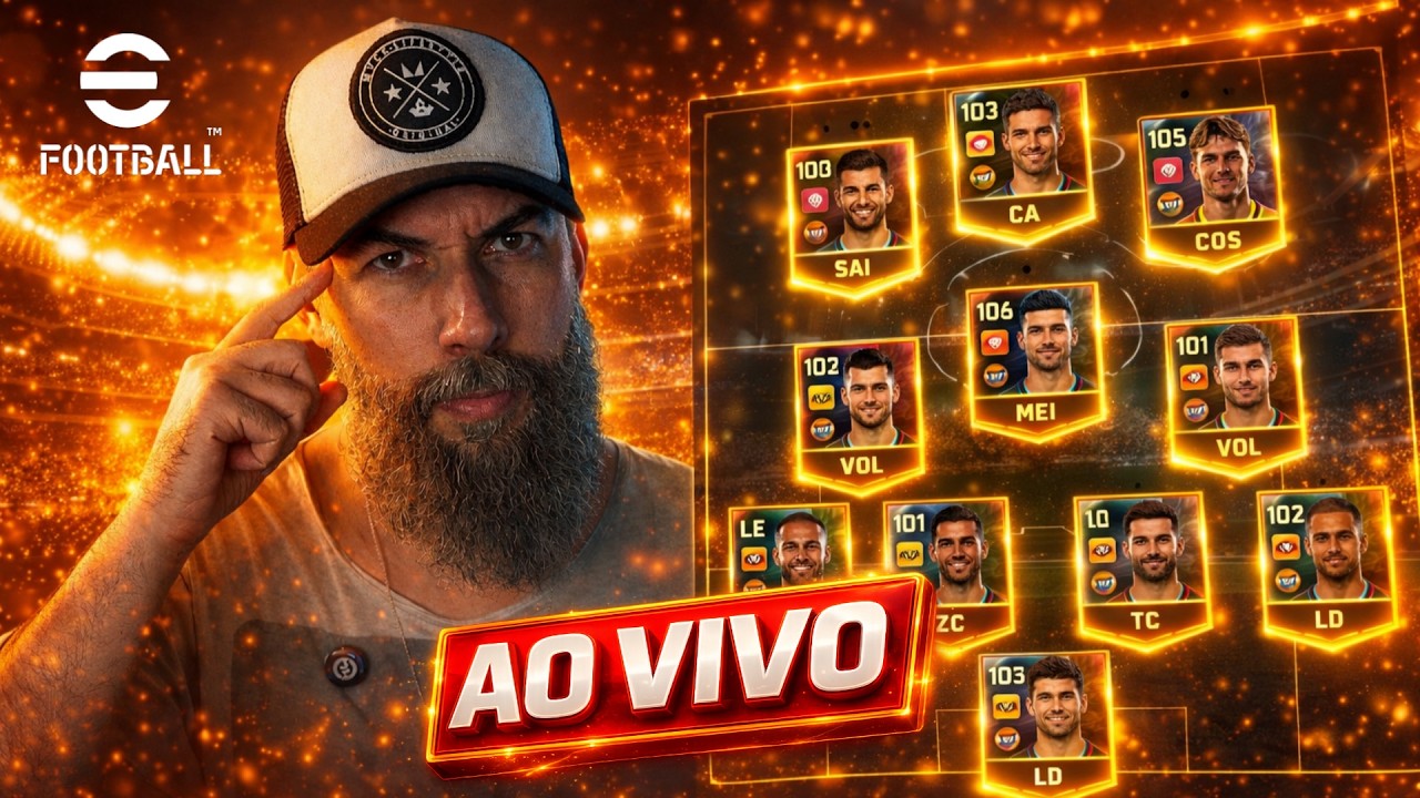 AO VIVO! TECLAS DANIEL ON | LIVE eFootball 2026!
