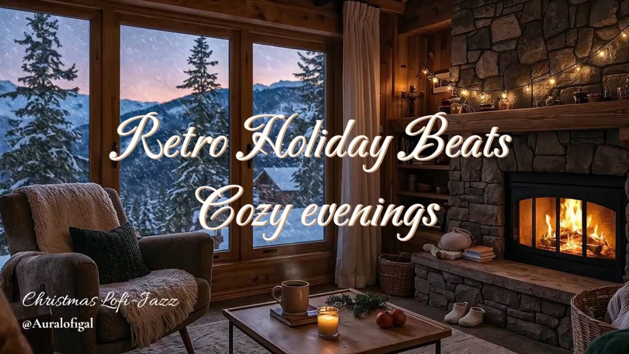 Warm Christmas Jazz Lo-Fi 🎷 | Retro Holiday Beats for Focus & Cozy Evenings | auralofigal