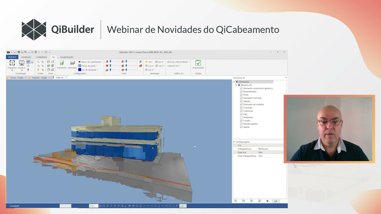 Projetos de Cabeamento Estruturado em BIM, com produtividade e segundo as normas