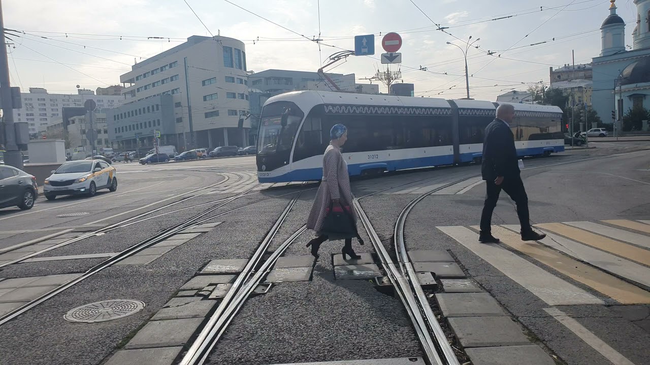 Москва Трамвай Маршрут 20