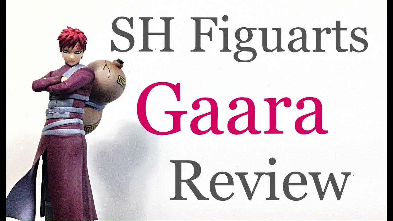 Bandai Tamashii Nations SH Figuarts NARUTO Shippuden GAARA Action Figure Review Toy Review