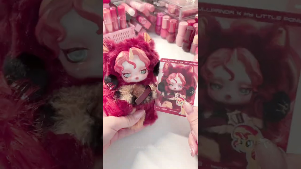 pulled a secret 🙊🙊 #popmart #skullpanda #mylittlepony #blindbox #blindboxopening #popmartunboxing