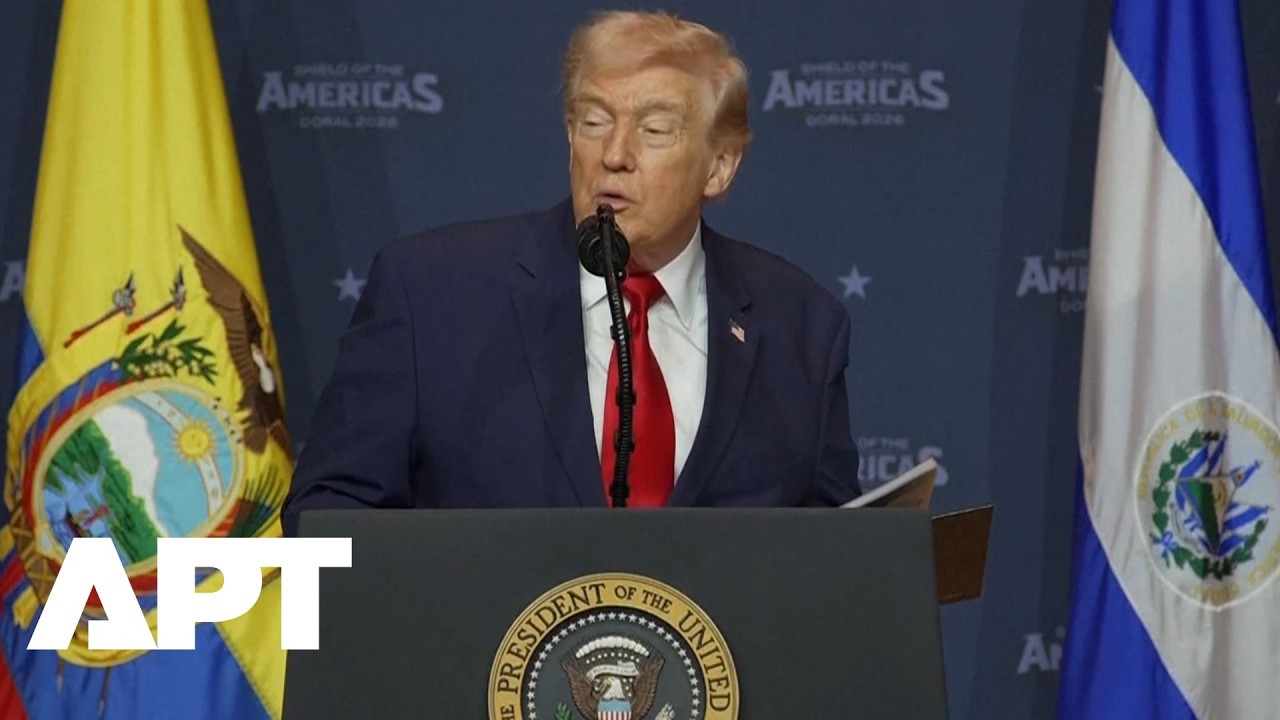 Trump Announces ‘Americas Counter Cartels Coalition’ With Latin American Nations | APT