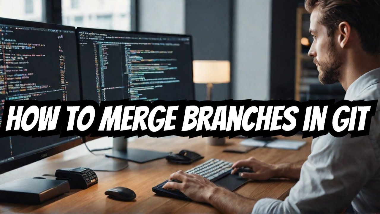 Git Merge Branches FAST and EASY Methods