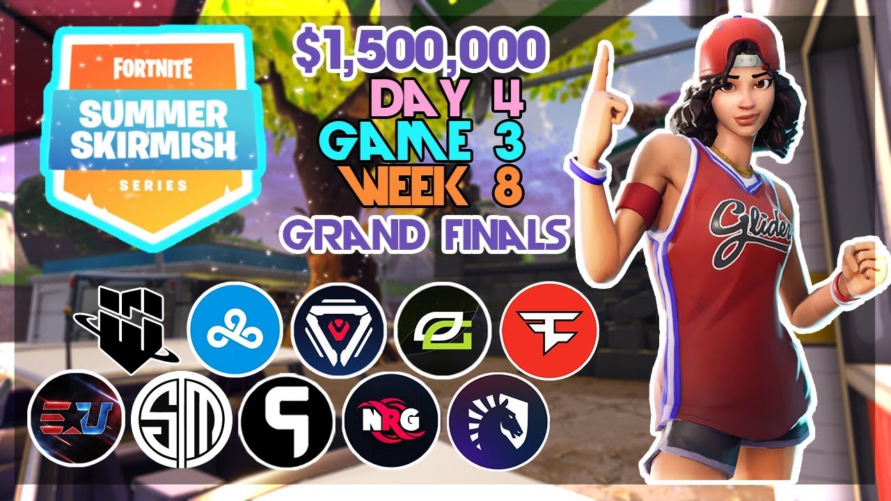 $1,500,000 🥊Grand Final Summer Skirmish🥊 Day 4/Game 3 Feat. Ninja Strafeshot Drnkie (Fortnite)