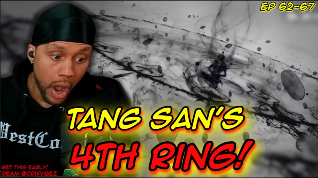 TANG SAN GETS HIS 4TH RING! AND IT'S BLACK!! Soul Land Ep 62-67 Reaction @TencentVideoAnimation