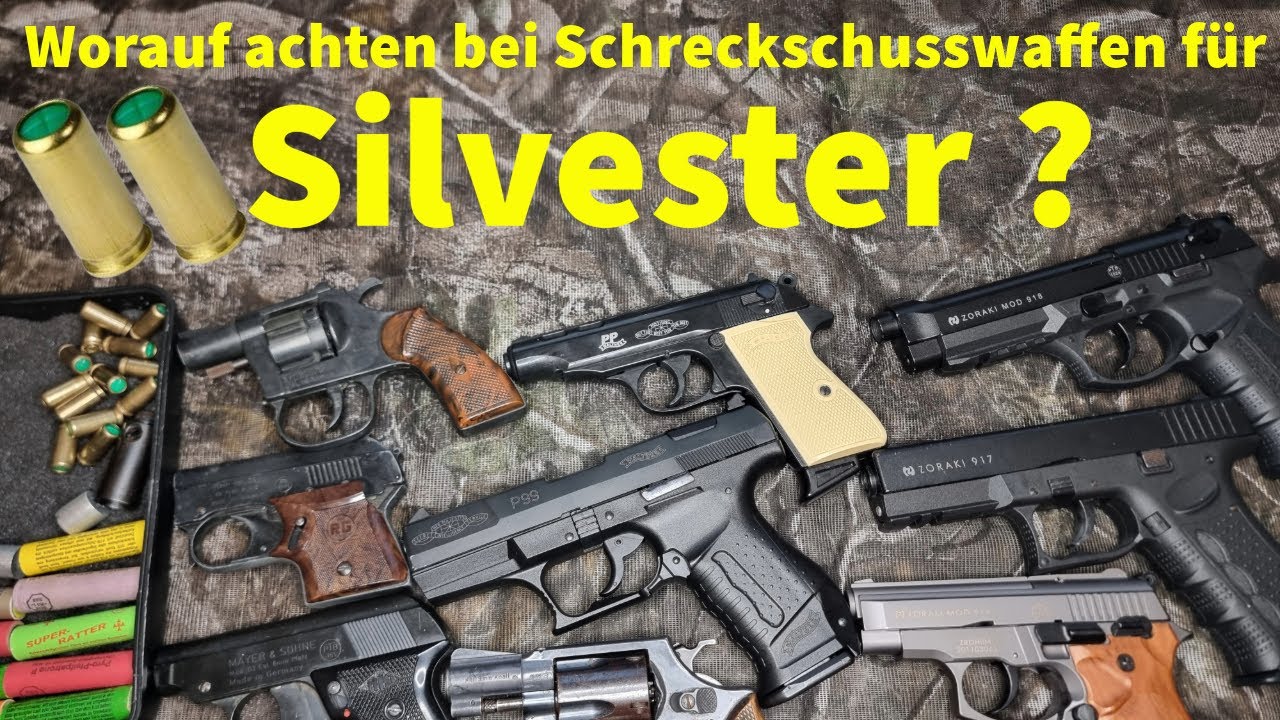 Worauf sollte man bei einer Schreckschusswaffe achten f&uuml;r SILVESTER 2024/2025