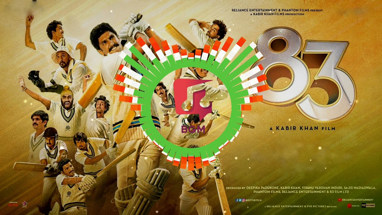 83 BGM | 83 Trailer BGM | Ranveer Singh | Kabir Khan | Pankaj Tripathi | Best BGM | BRV BGM |TOP BGM