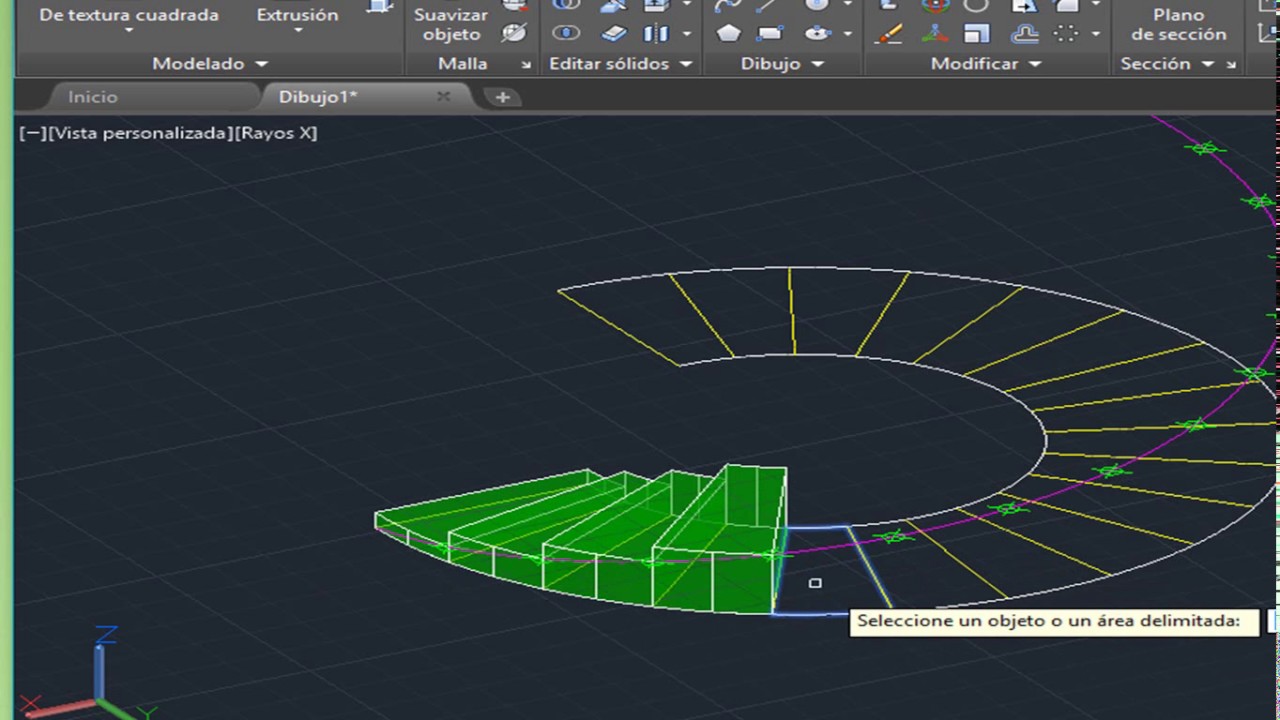 Cómo hacer una escalera en AutoCAD