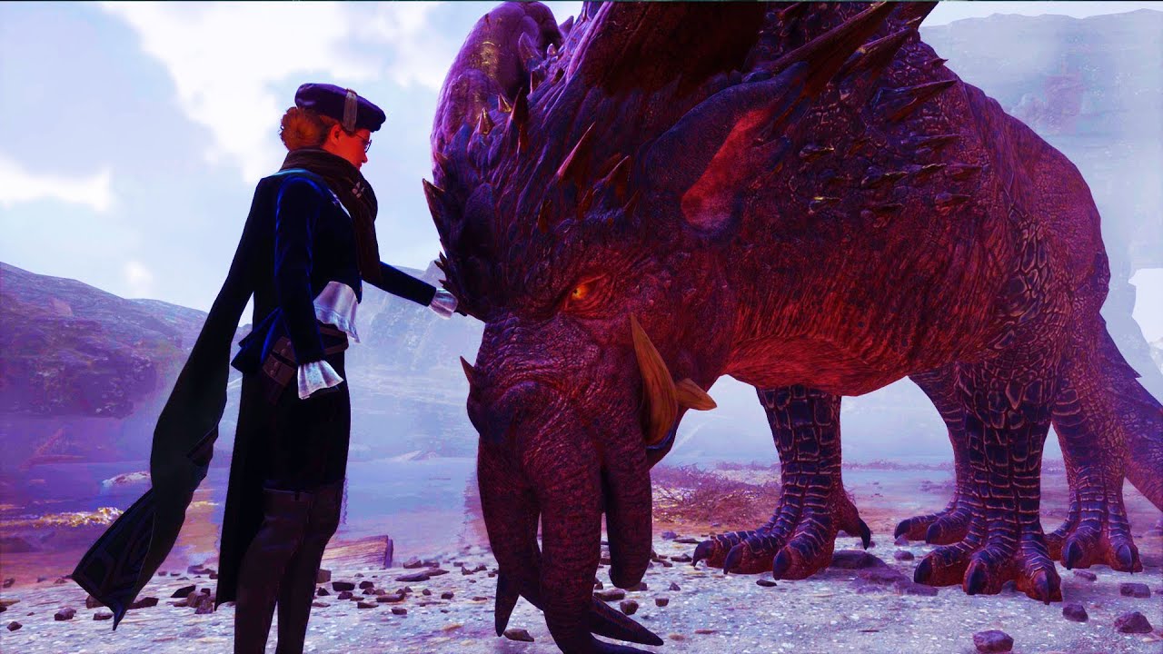 Hogwarts Legacy - Adopting Lord of The Shore (Graphorn Boss Fight)