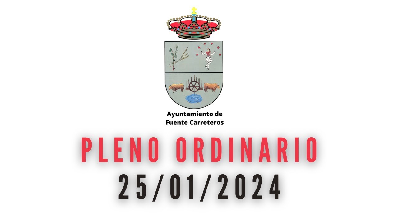 PLENO 25/01/2024