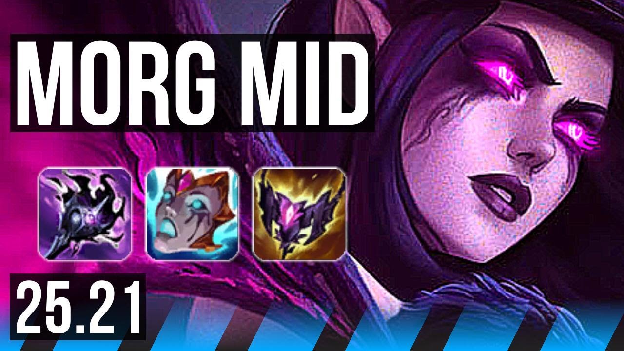 MORGANA vs ZED (MID) | 43k DMG, Godlike | EUW Diamond | 25.21