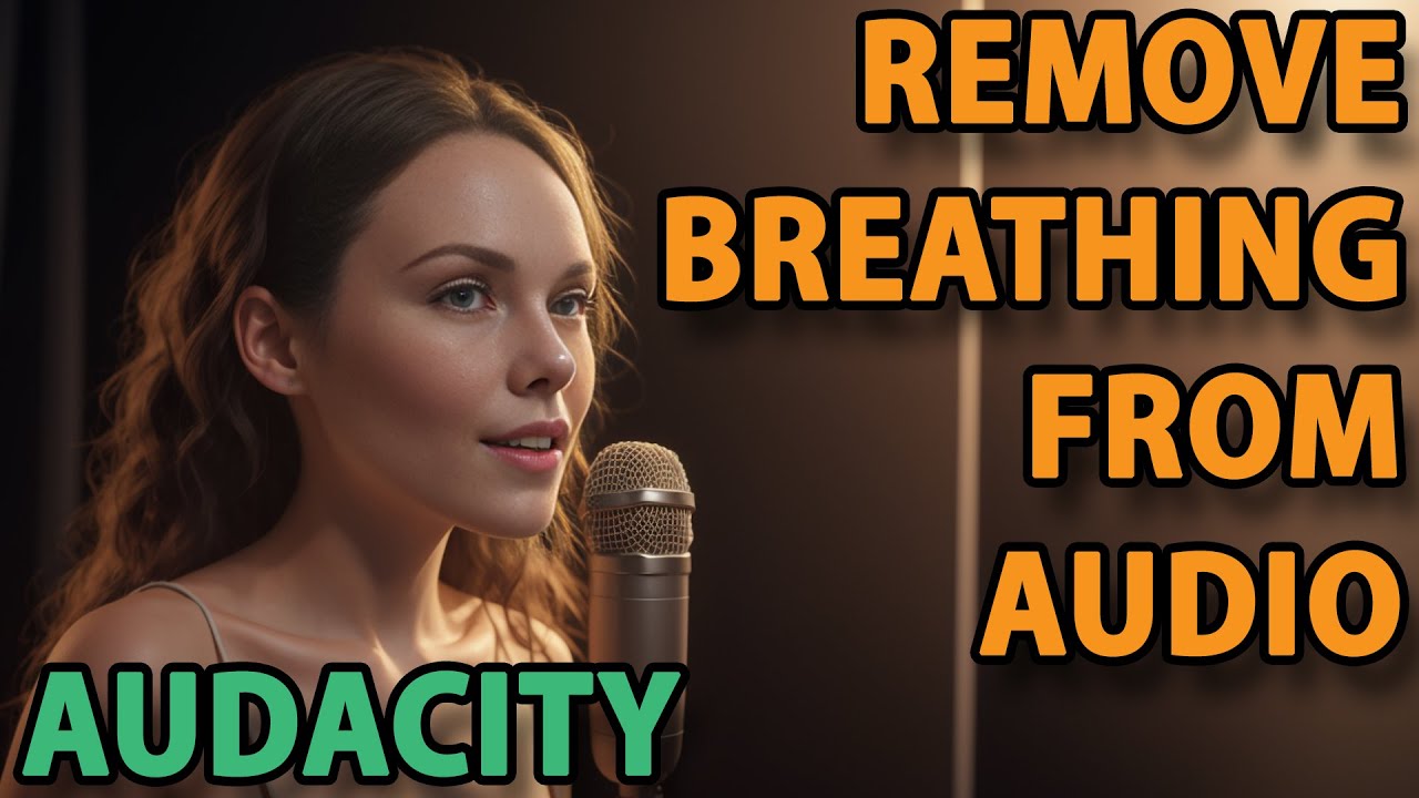 REMOVE BREATHING FROM AUDIO | Audacity Noise Gate