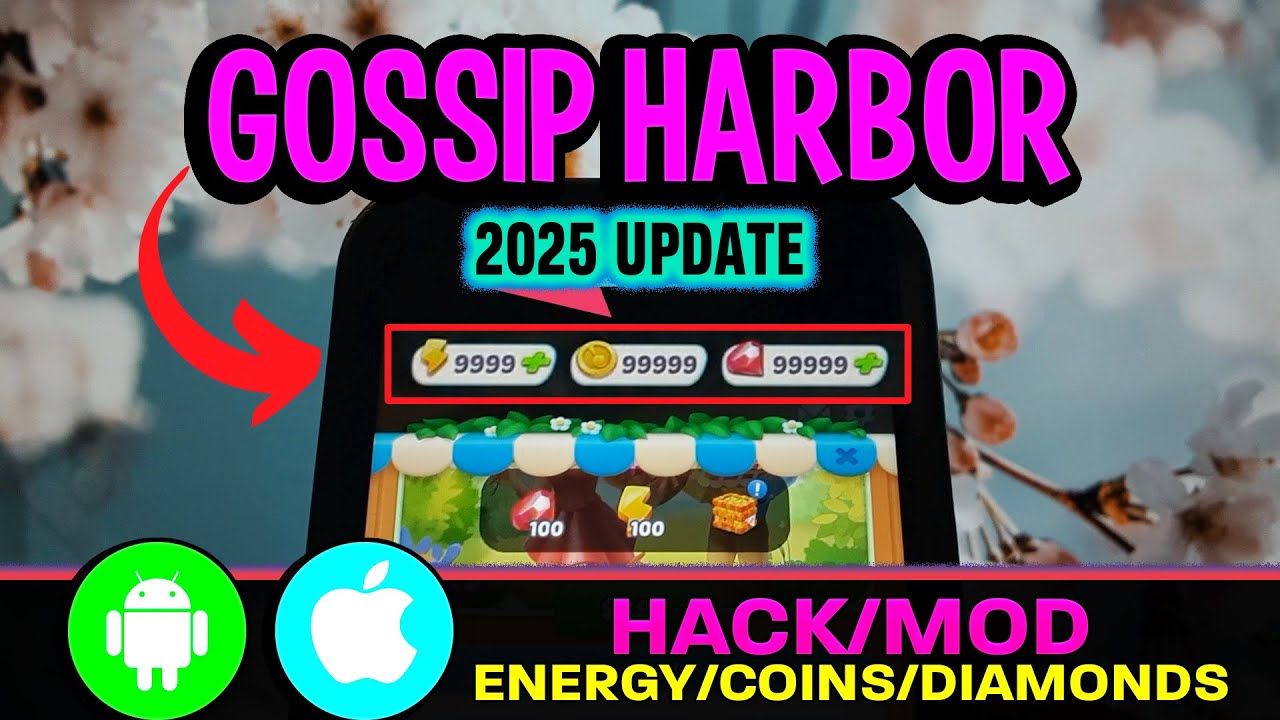 Gossip Harbor Hack ⚡️ Unlimited DIAMONDS, COINS & ENERGY Mod (iOS/Android)