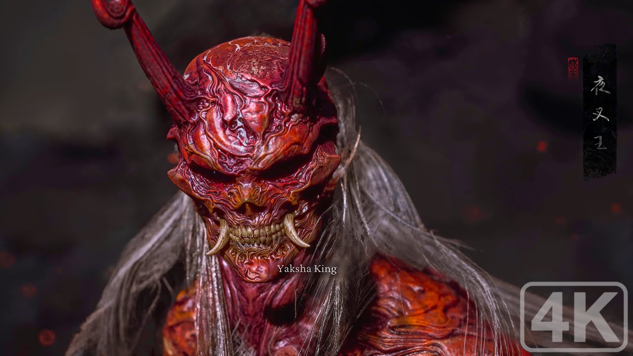 Red Boy / Yaksha King Boss Fight｜Black Myth Wukong｜4K RTX