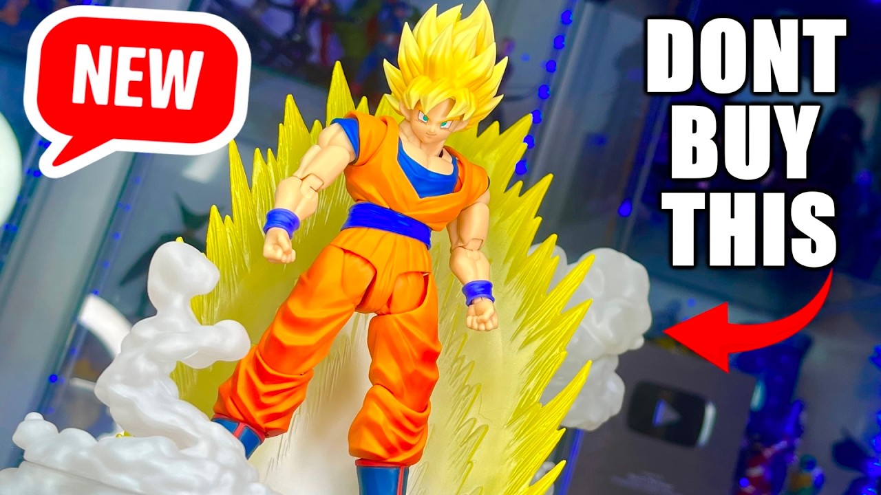 ПОСМОТРИТЕ, ПРЕЖДЕ ЧЕМ КУПИТЬ! Figuarts: Cell Begins SSJ Goku