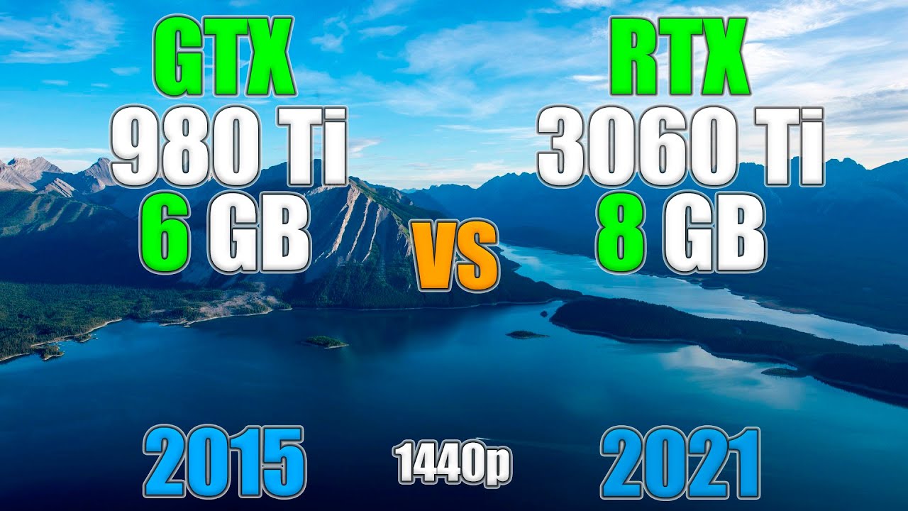 GeForce GTX 980 Ti vs GeForce RTX 3060 Ti - Игротест в 10 Играх в 2К 1440р