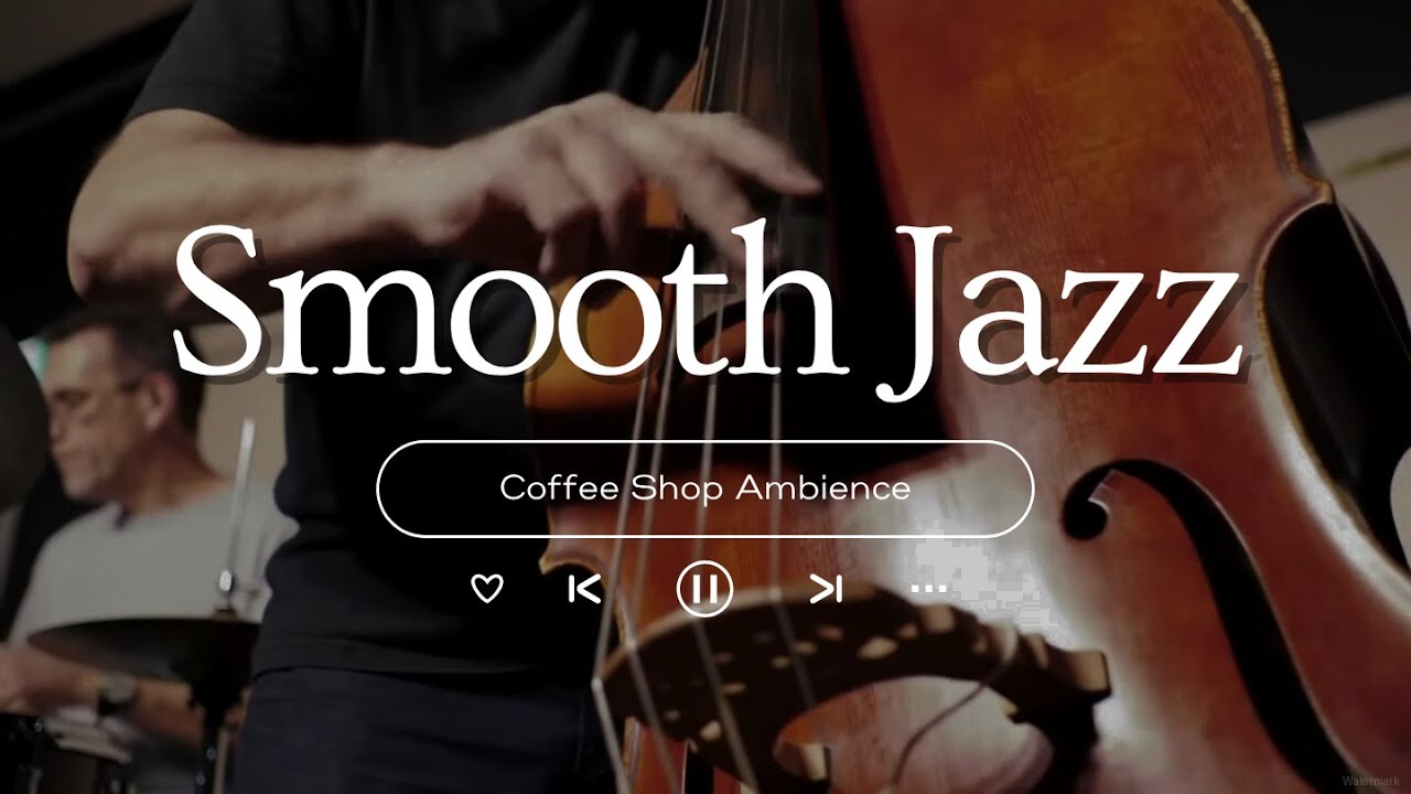 Cozy Morning Jazz 🍂 Fall Coffee Shop Ambience with Smooth Jazz Instrumental Music for Work, Study
