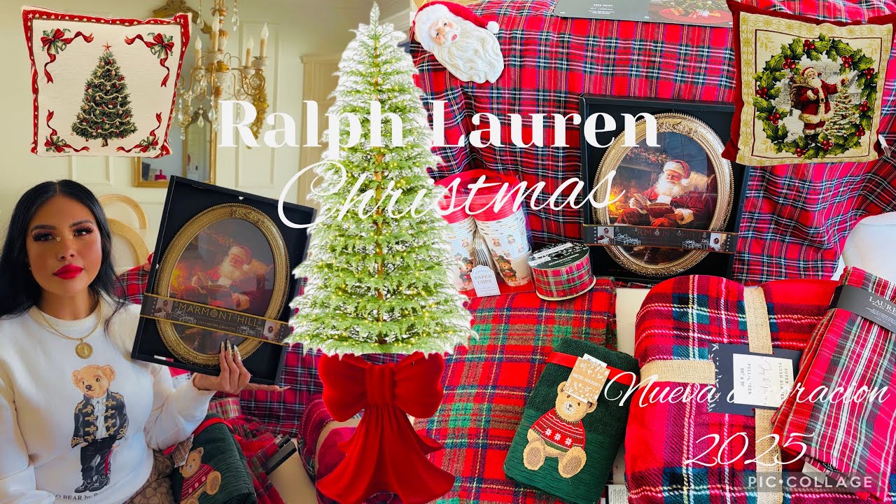 Ralph Lauren Decoración 2025  l  Nueva Navideña 2025 ♥️🎄l New Ralph Lauren Christmas Decor 2025