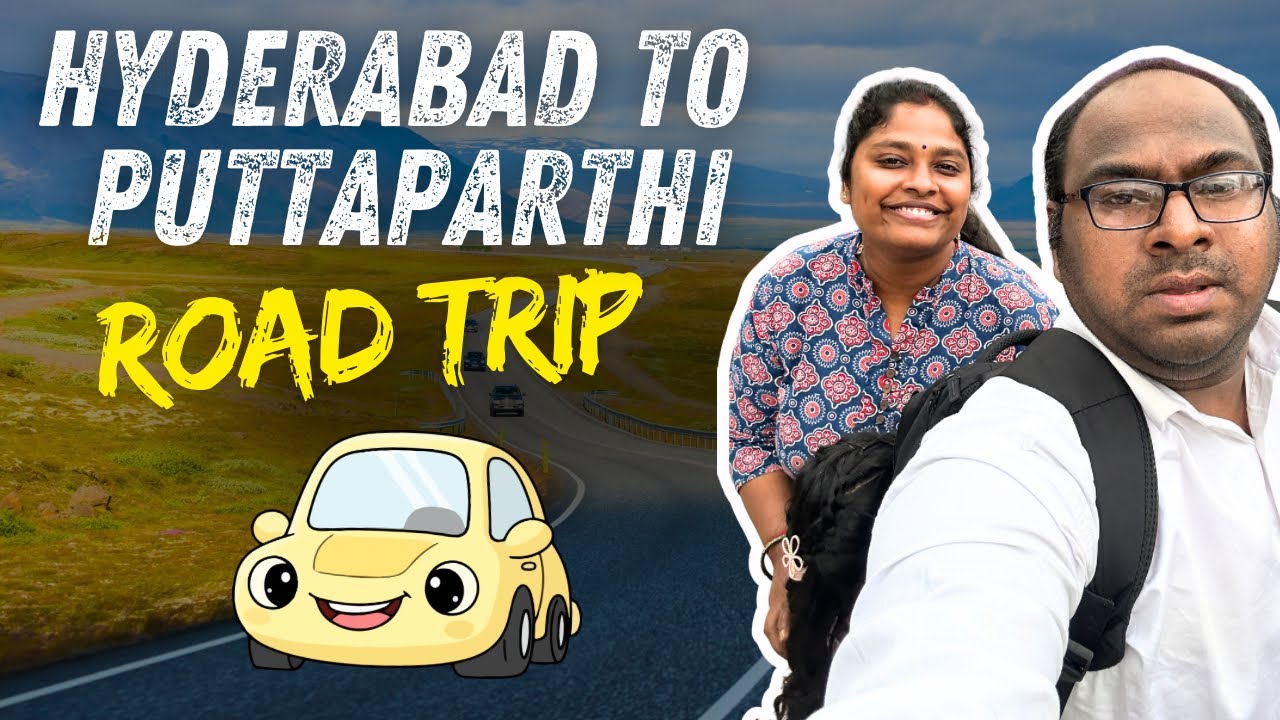 Hyderabad nundi Puttaparthi Road Trip 🚗 | Hyderabad to Puttaparthi Telugu Vlog
