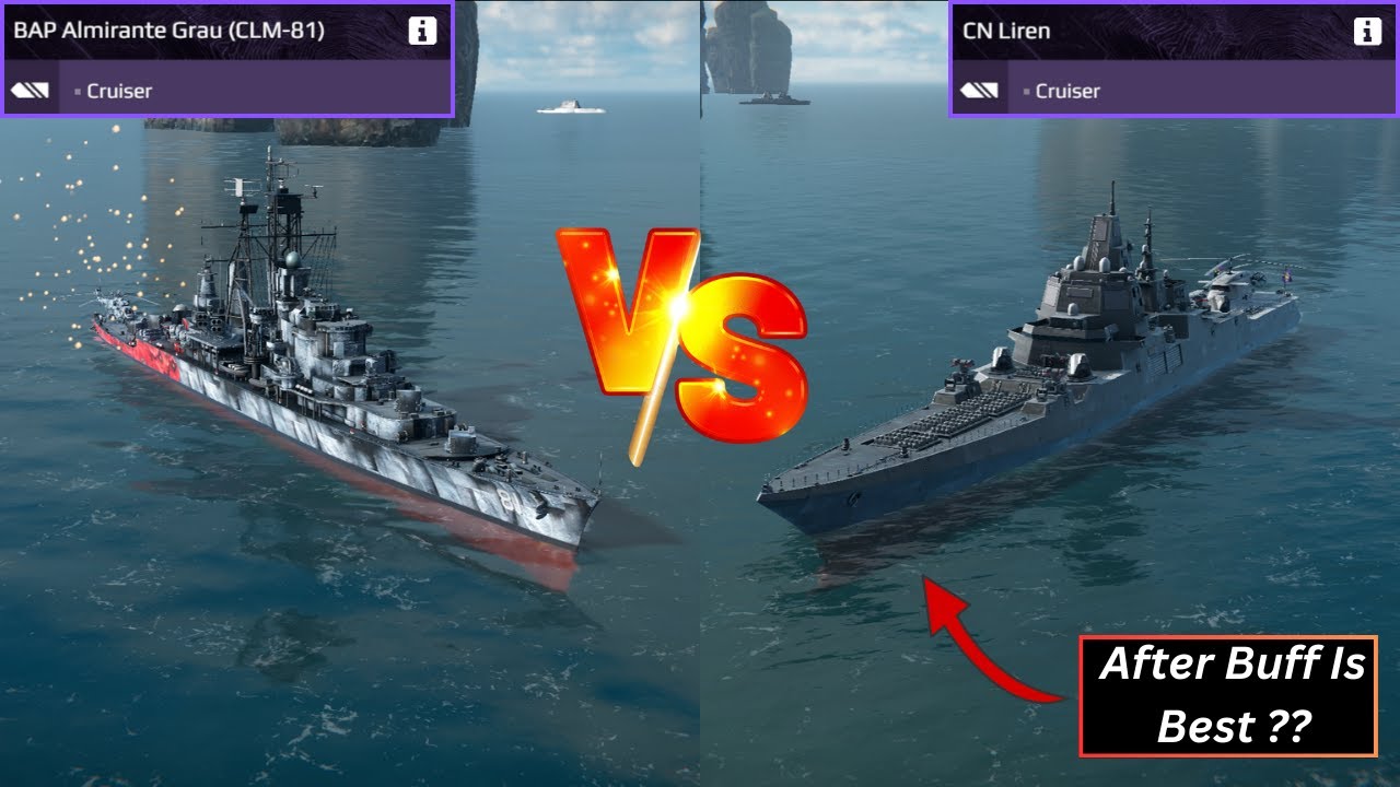 🔥CN Liren Better Than ??🤔 Almirante Grau (CLM-81) - Modern Warships