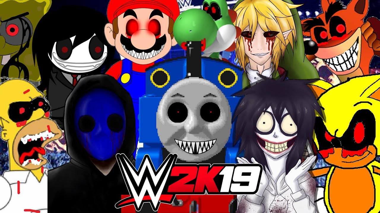 WWE 2K19 Royal Rumble | CREEPYPASTA ROYAL RUMBLE