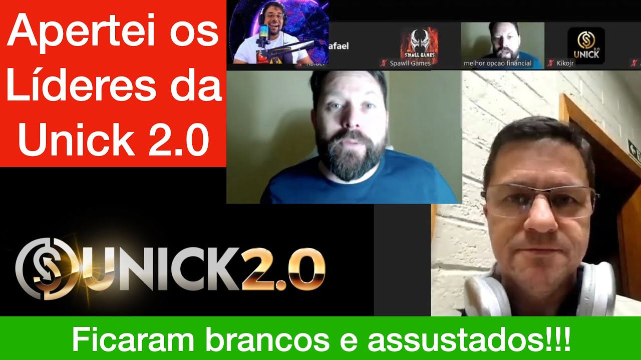 Confrontei os L&Iacute;DERES da Unick Forex 2.0! 