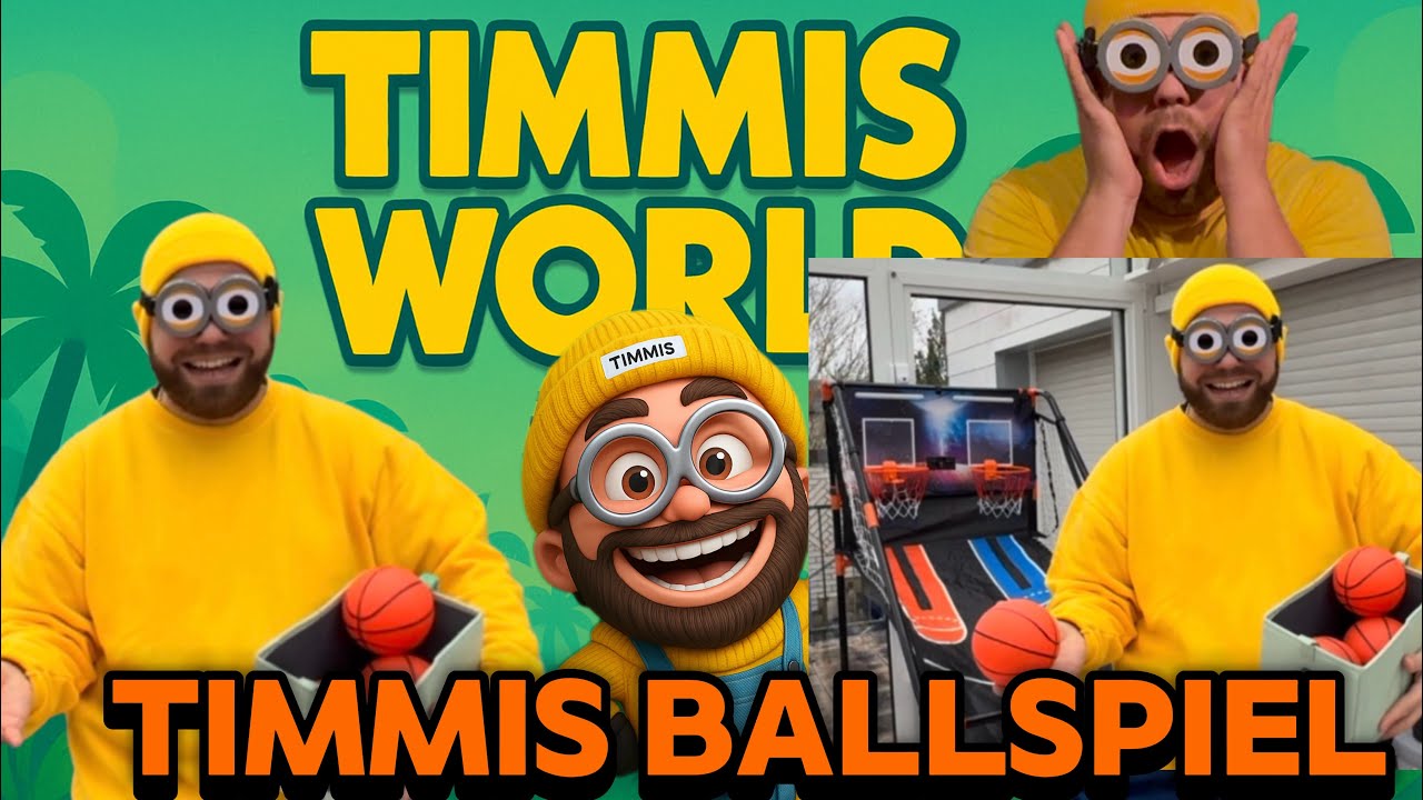 Timmis BALLSPIEL kindervideo ab 3Jahren 