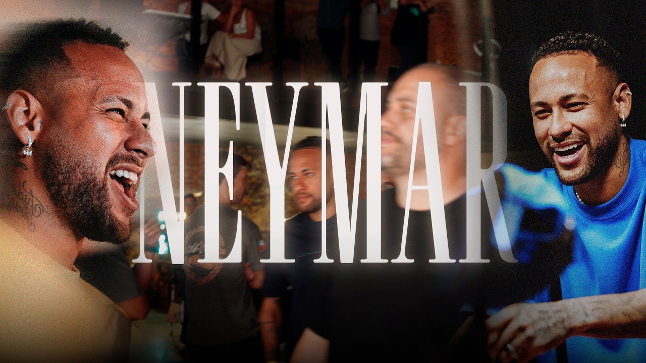 NEYMAR na COPA? Batidores de uma gravação com Neymar Jr. e LOOVI - Lunavmaker
