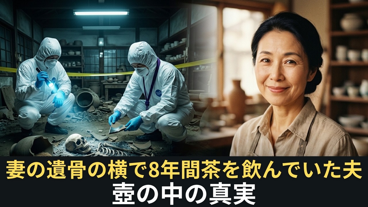 1993年 京都 陶芸工房の女主人が失踪、8年後 大壺が割れて明らかになった戦慄の真実