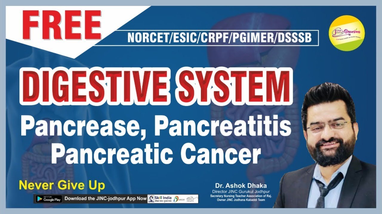 Digestive system part-9 (Pancreases, Pancreatitis Pancreatic Cancer)