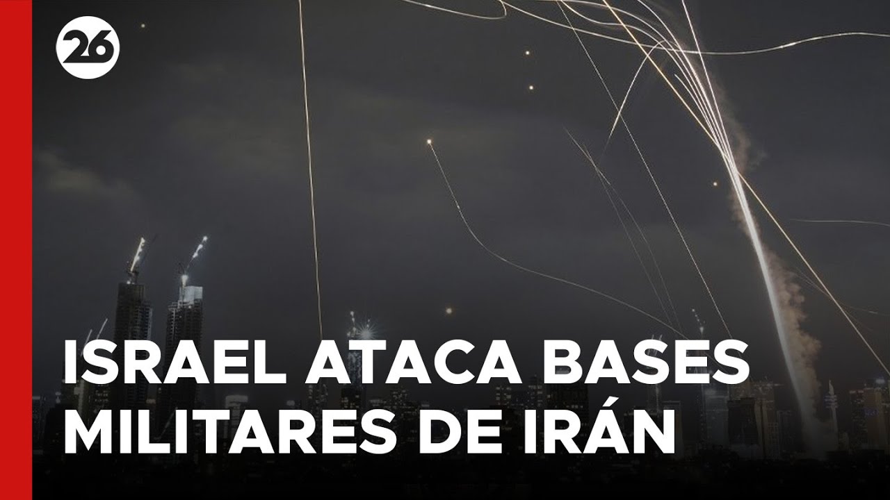 🚨 Israel ataca BASES MILITARES de Irán y crece la tensión en Medio Oriente