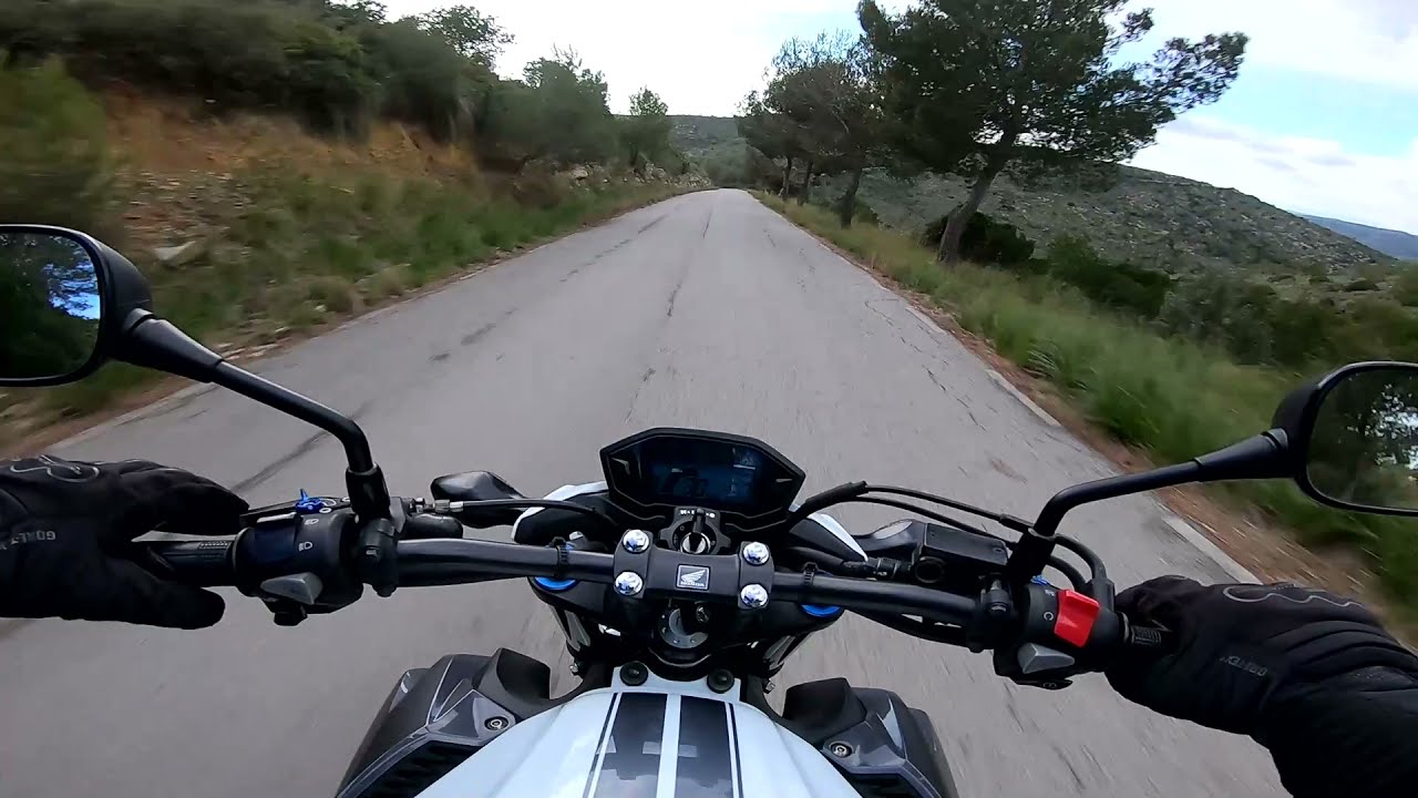 HONDA CB500F ONBOARD / POV Chill Ride (Garraf) | Pure Sound LeoVince [RAW Onboard]