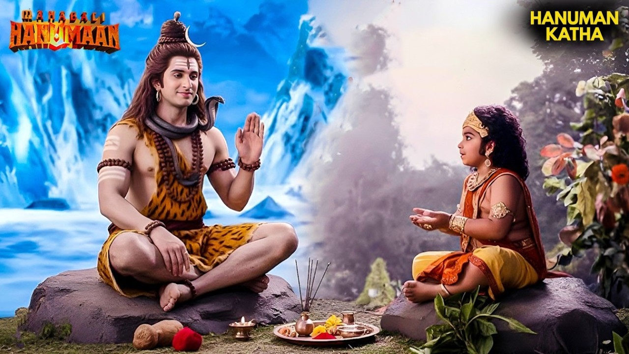 समुद्र मंथन में भोले बाबा को क्या मिला? | Sankatmochan Mahabali Hanuman #hanumankatha