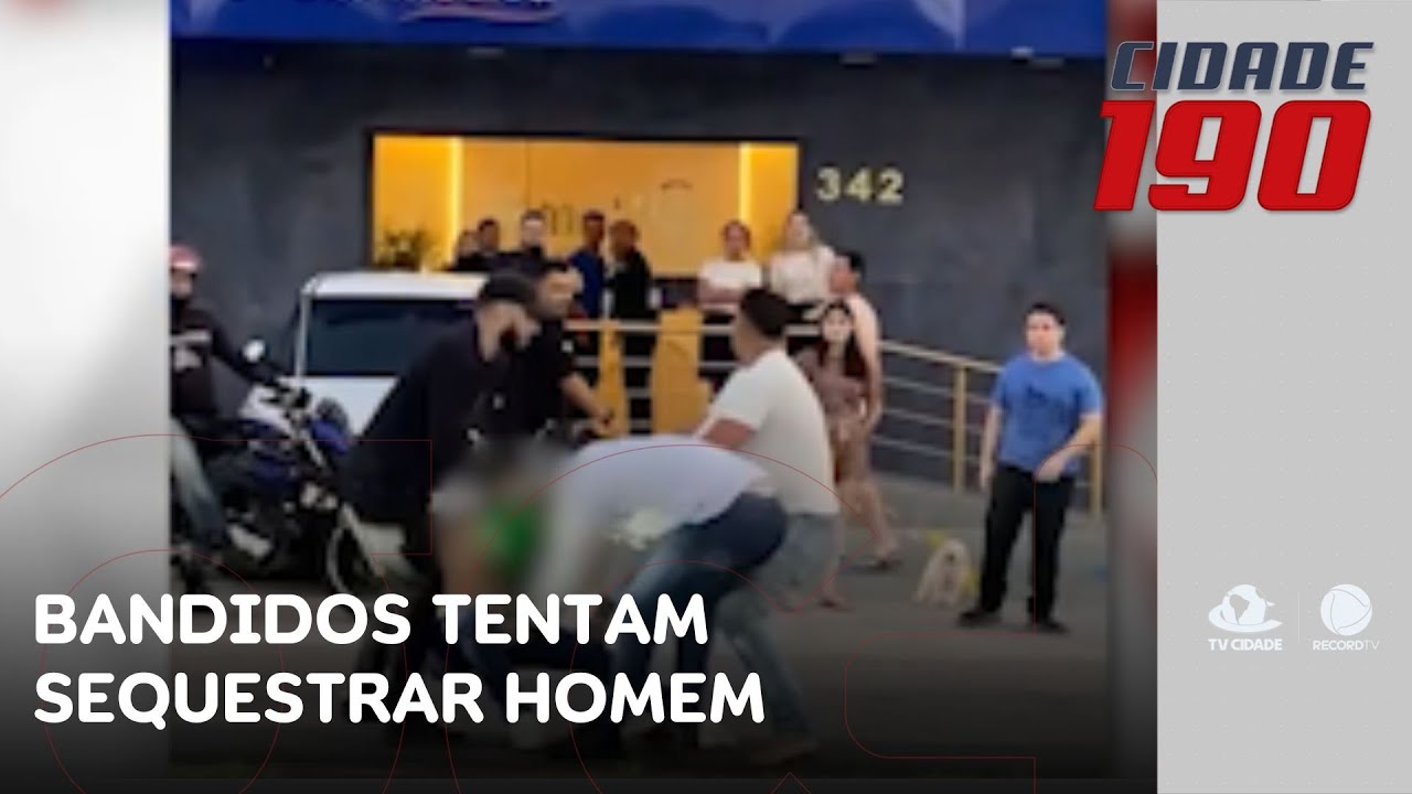 Bandidos se passam por policiais e tentam sequestrar homem no centro de Fortaleza | Cidade 190