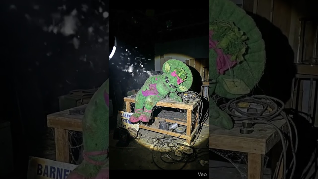 Entré a un Lugar Abandonado y Encontré a Barney y sus Amigos…