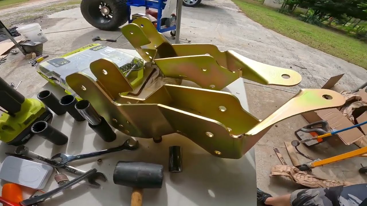 Drop Brackets DIY: MetalCloak ProLignment on a 3.5 Rocklander Gamechanger lift: Jeep JL